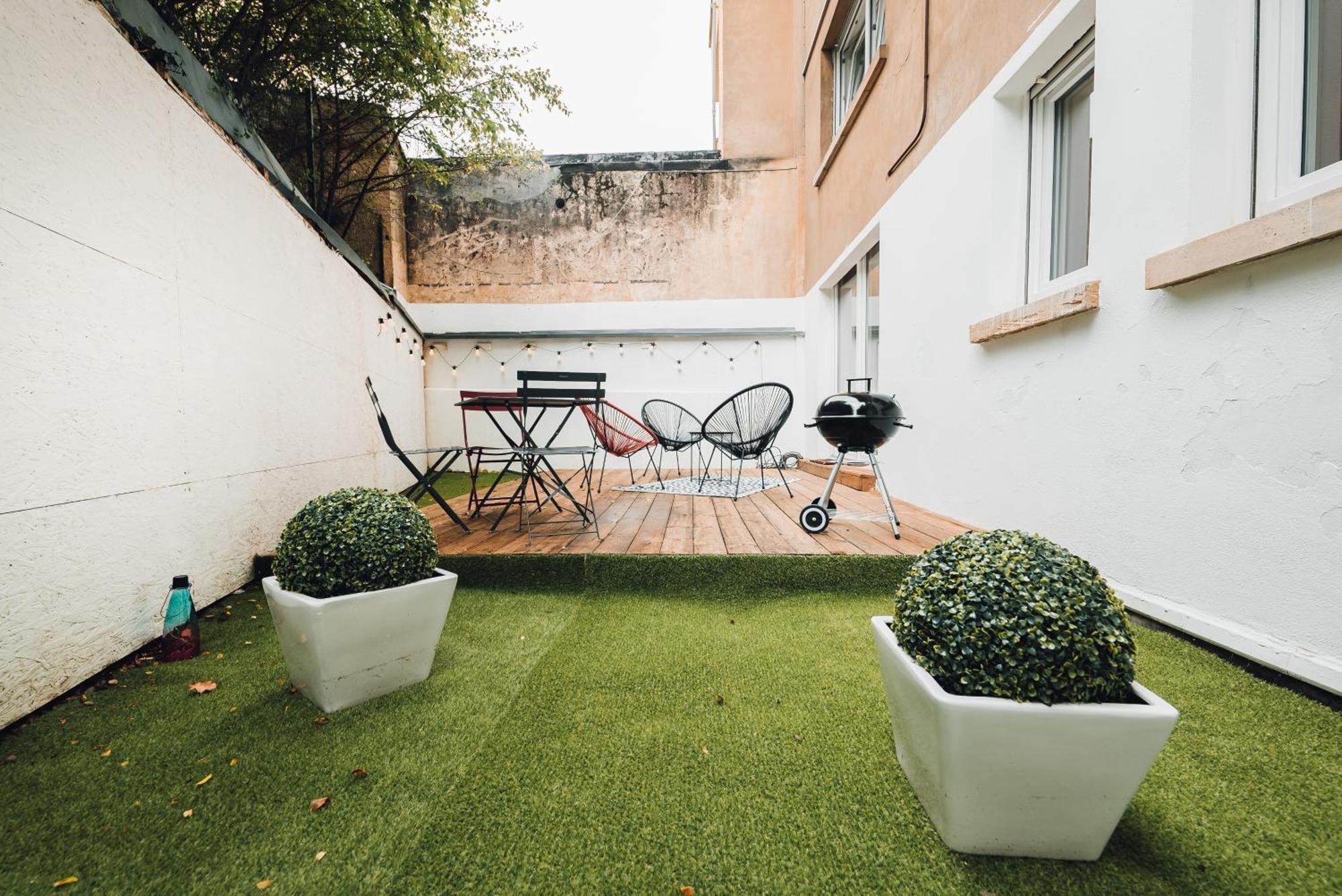 Cozy Central Studio With Private Terrace Luxembourg Eksteriør bilde
